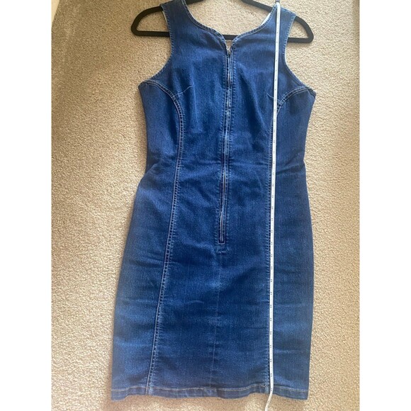 Vintage Y2K Venus Jean Denim Dress Size Small Summer Spring 90s - Picture 8 of 12